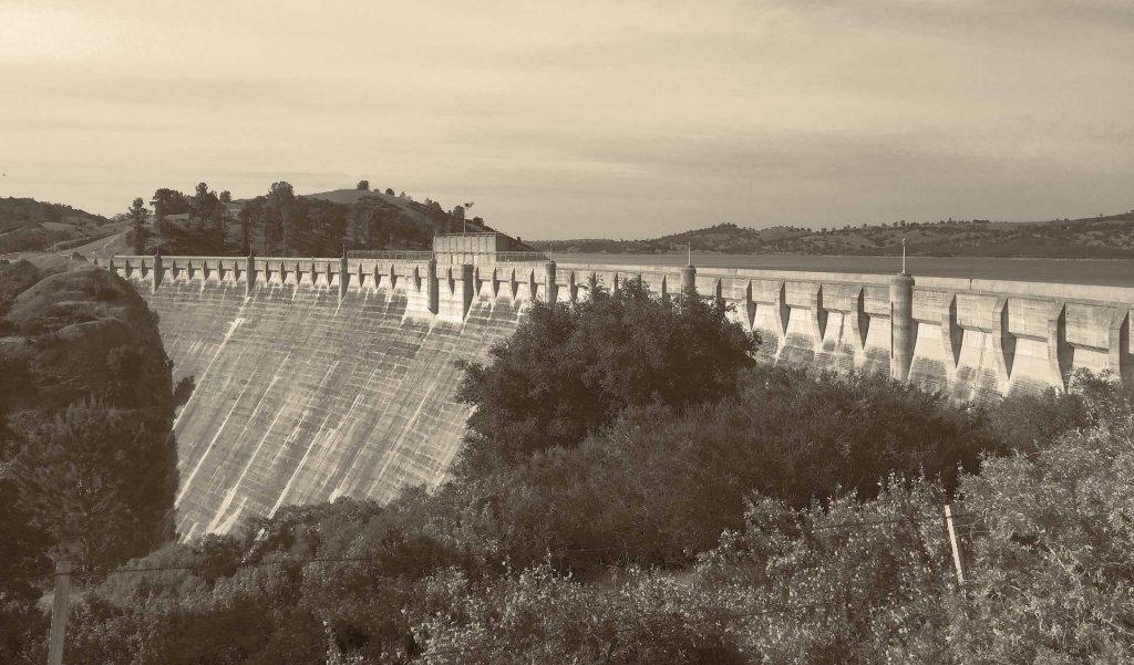 Valley Springs History Pardee Dam