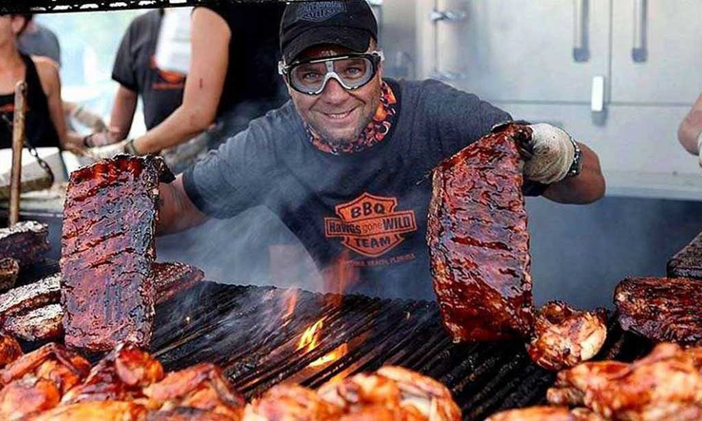 BBQ at the festival