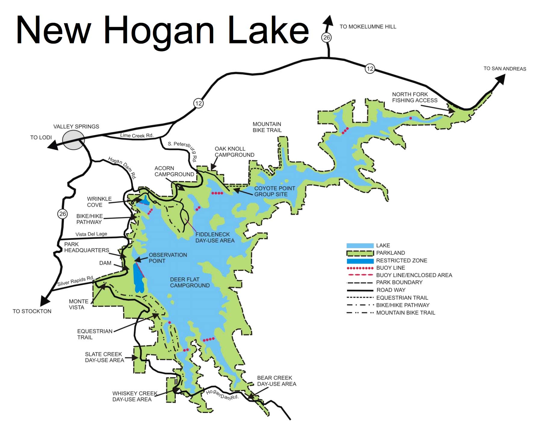 New Hogan Lake Outdoor Recreation At Its Best In California Gold