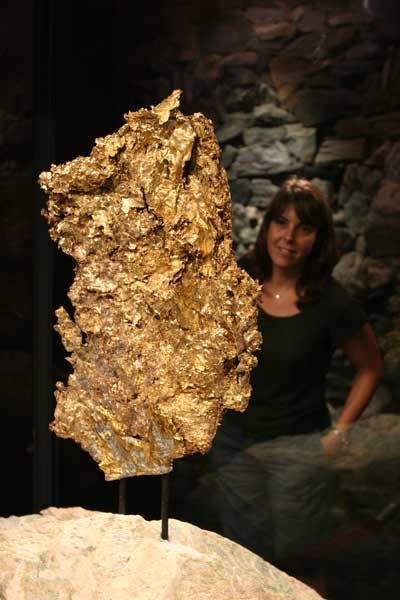 Ironstone Heritage Museum gold specimen
