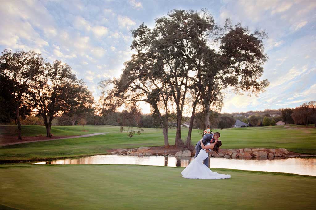 Greenhorn Creek Weddings at a beautiful Angels Camp golf resort