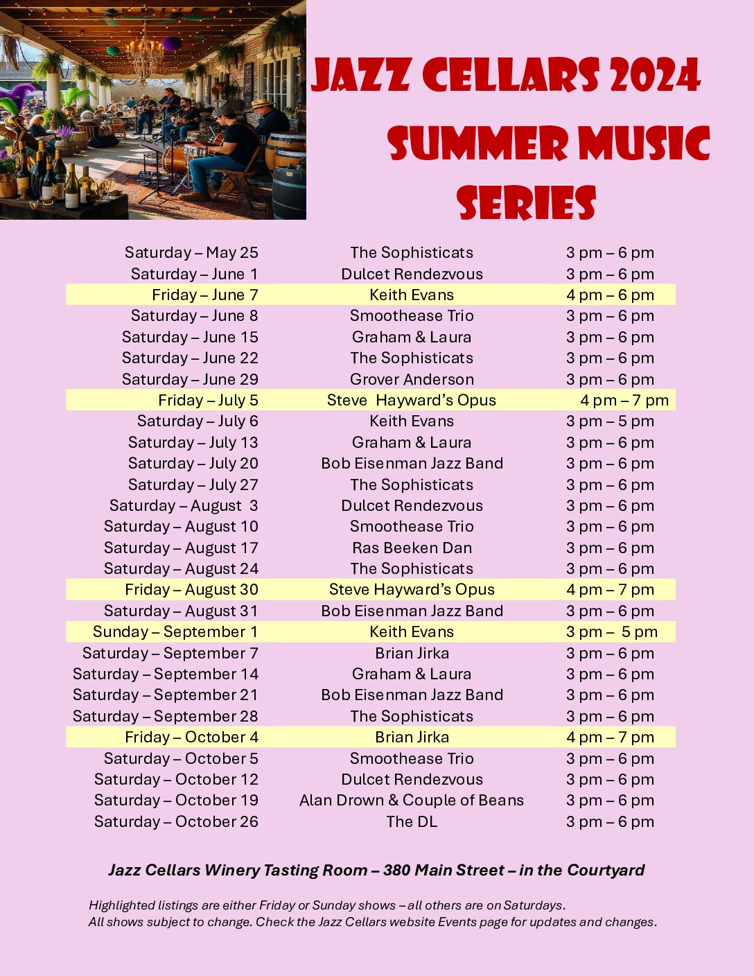 2019 summer music event